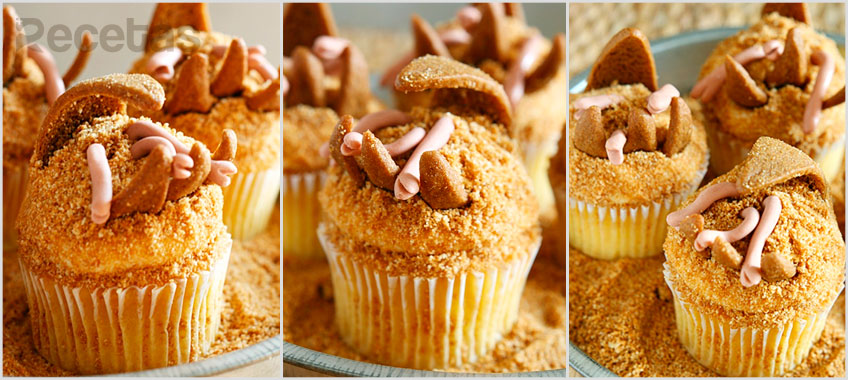 Cupcakes Tremors: Monstruosos y deliciosos para Halloween